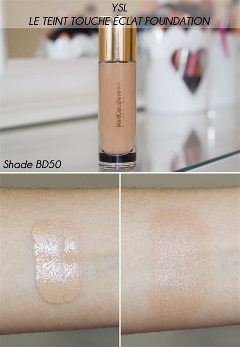 ysl touche eclat foundation bd50|touche eclat concealer boots.